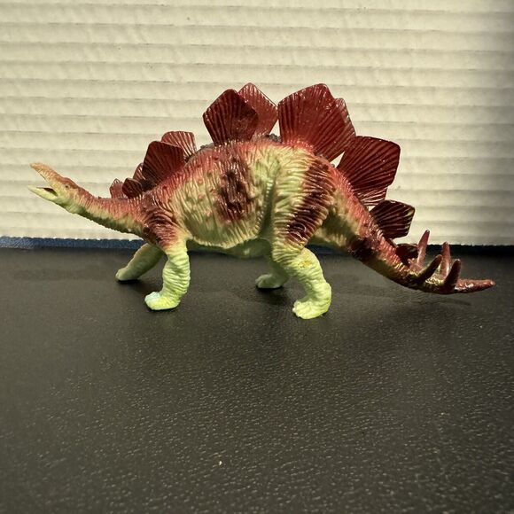 Dinosaurs Triceratops Stegosaurus Dimetrodon Figure Lot Toy Cake Toppers - Picture 16 of 16